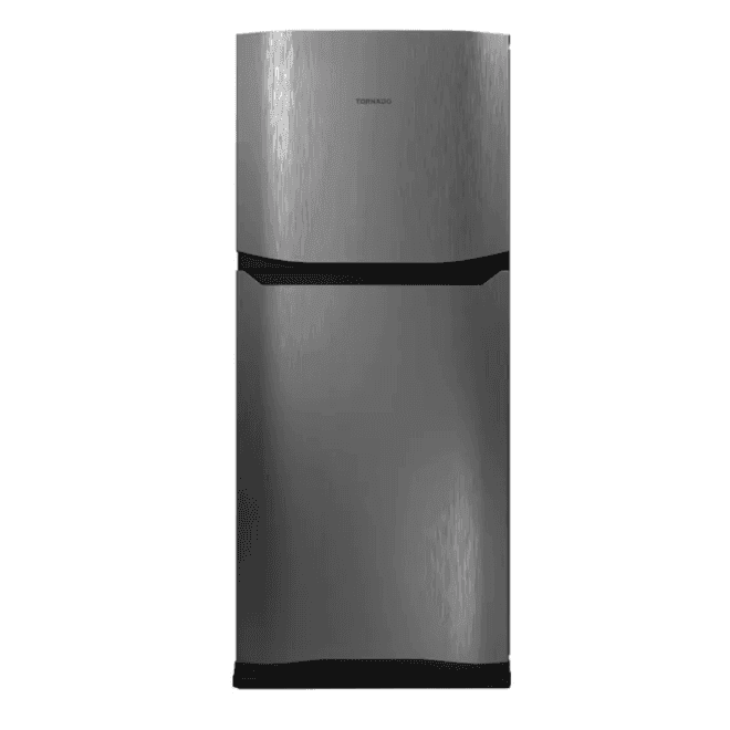 tornado_refrigerator_no_frost_304_liter_dark_stainless_rf-33ft-dst